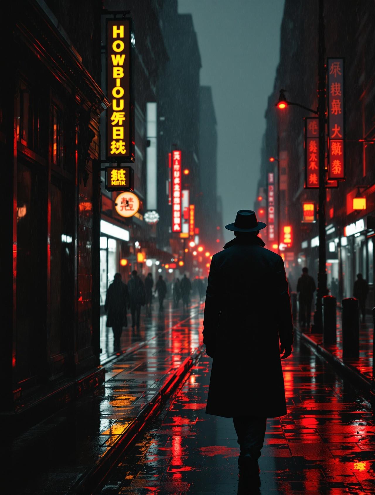 亚洲小电影作品《暗夜追凶》海报封面